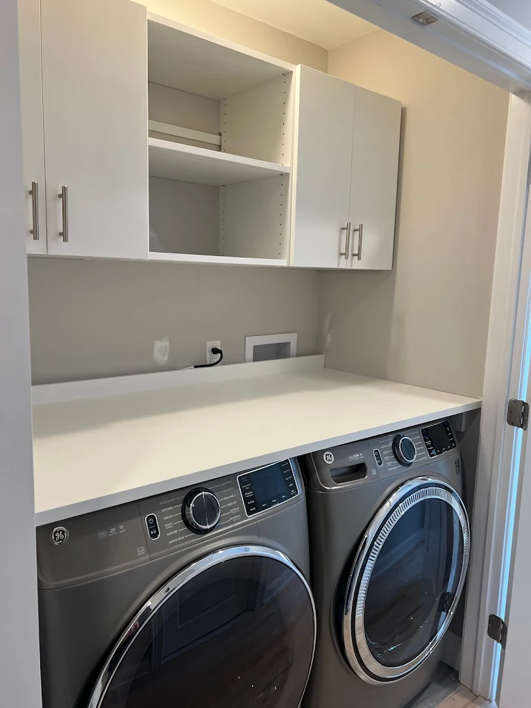Laundry room storage solution